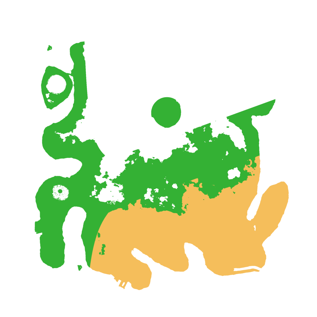 Biome Rust Map: Procedural Map, Size: 3000, Seed: 3125079