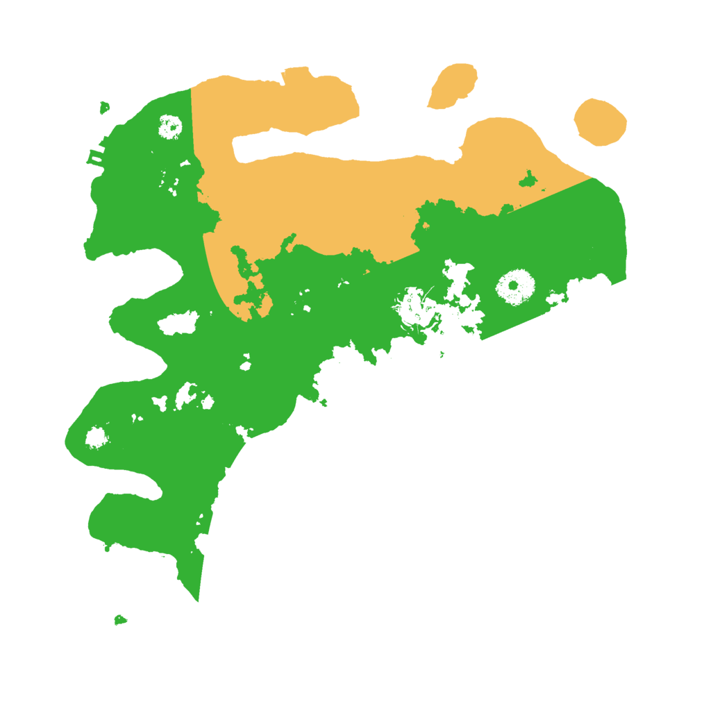 Biome Rust Map: Procedural Map, Size: 3000, Seed: 1454233490