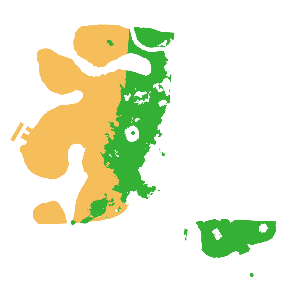 Biome Rust Map: Procedural Map, Size: 3000, Seed: 716125778