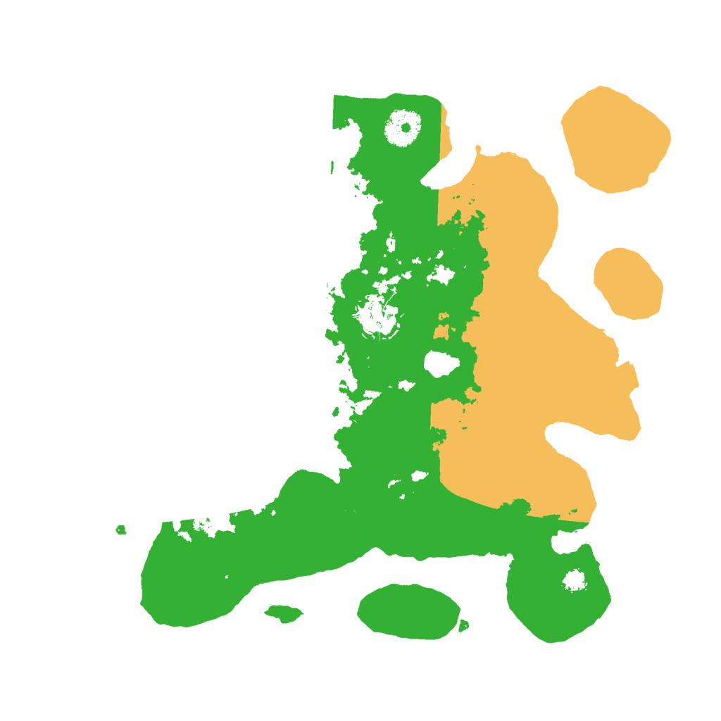 Biome Rust Map: Procedural Map, Size: 3000, Seed: 24371