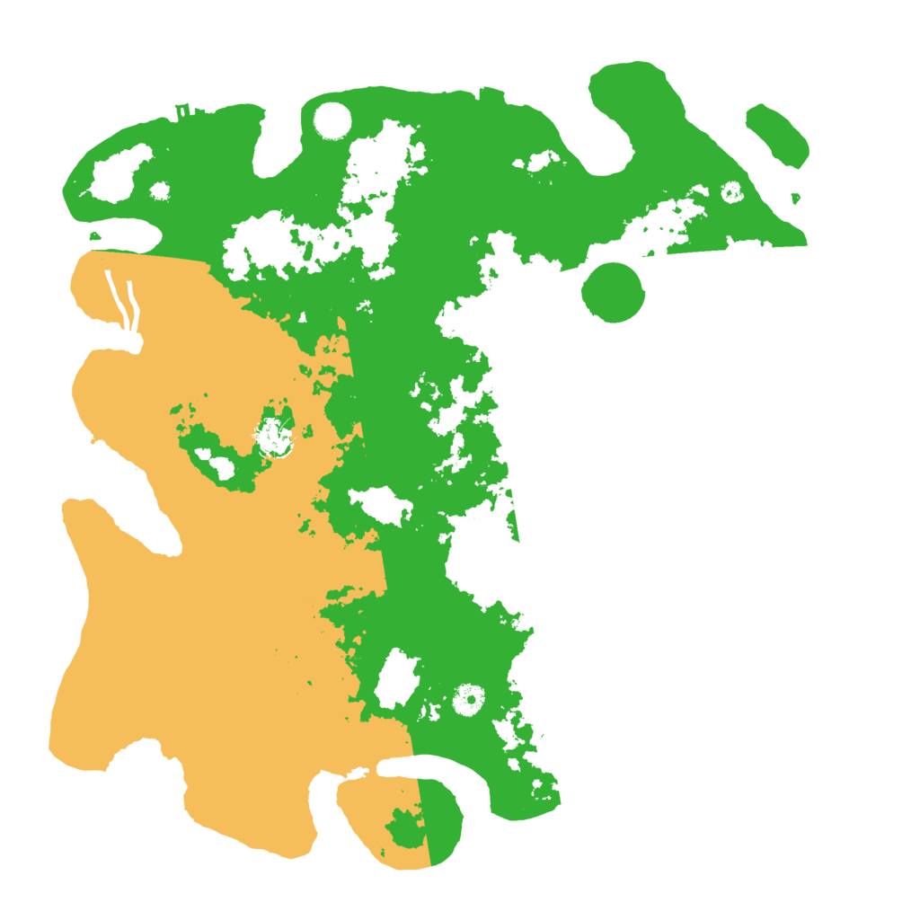 Biome Rust Map: Procedural Map, Size: 4300, Seed: 31332918