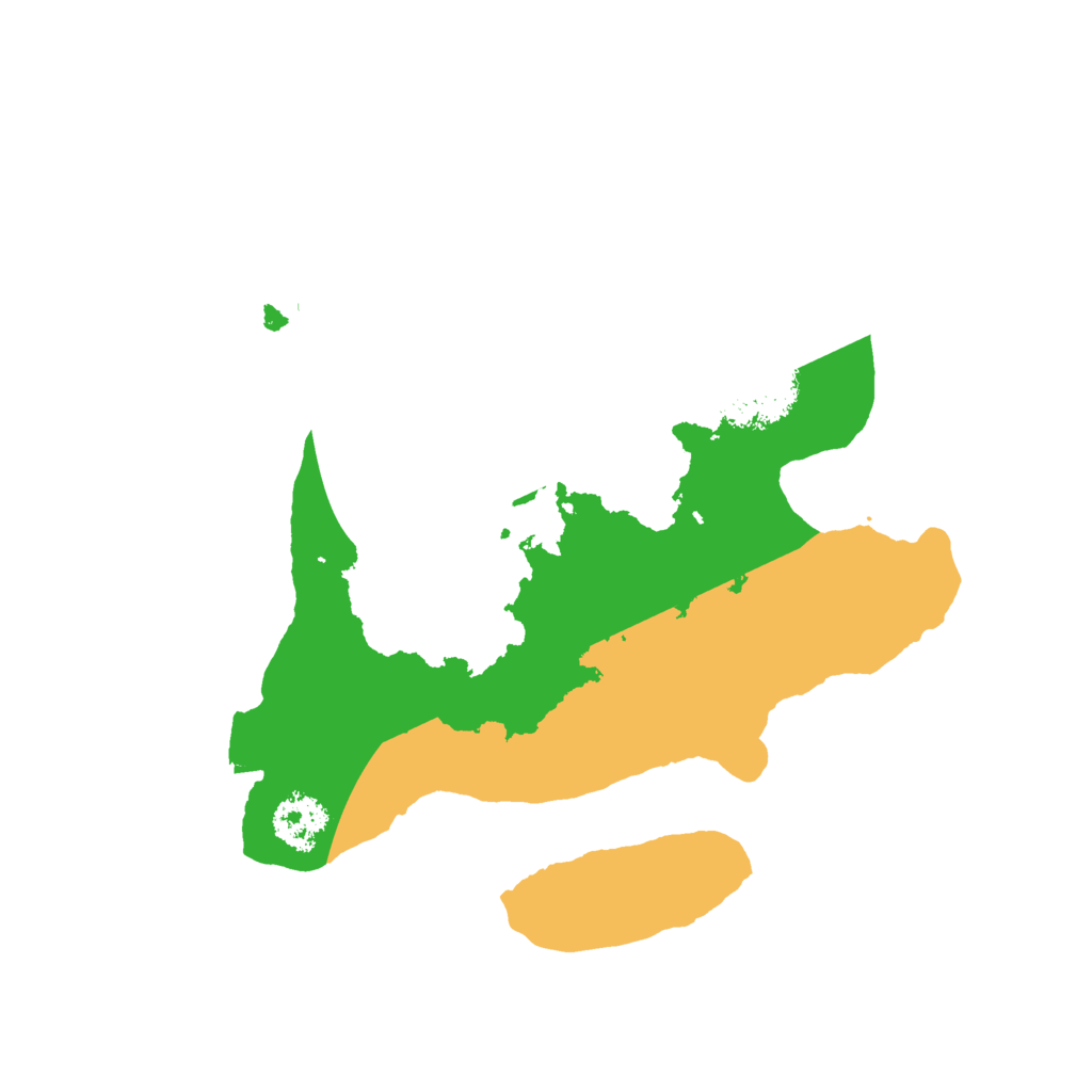 Biome Rust Map: Procedural Map, Size: 2081, Seed: 806038694