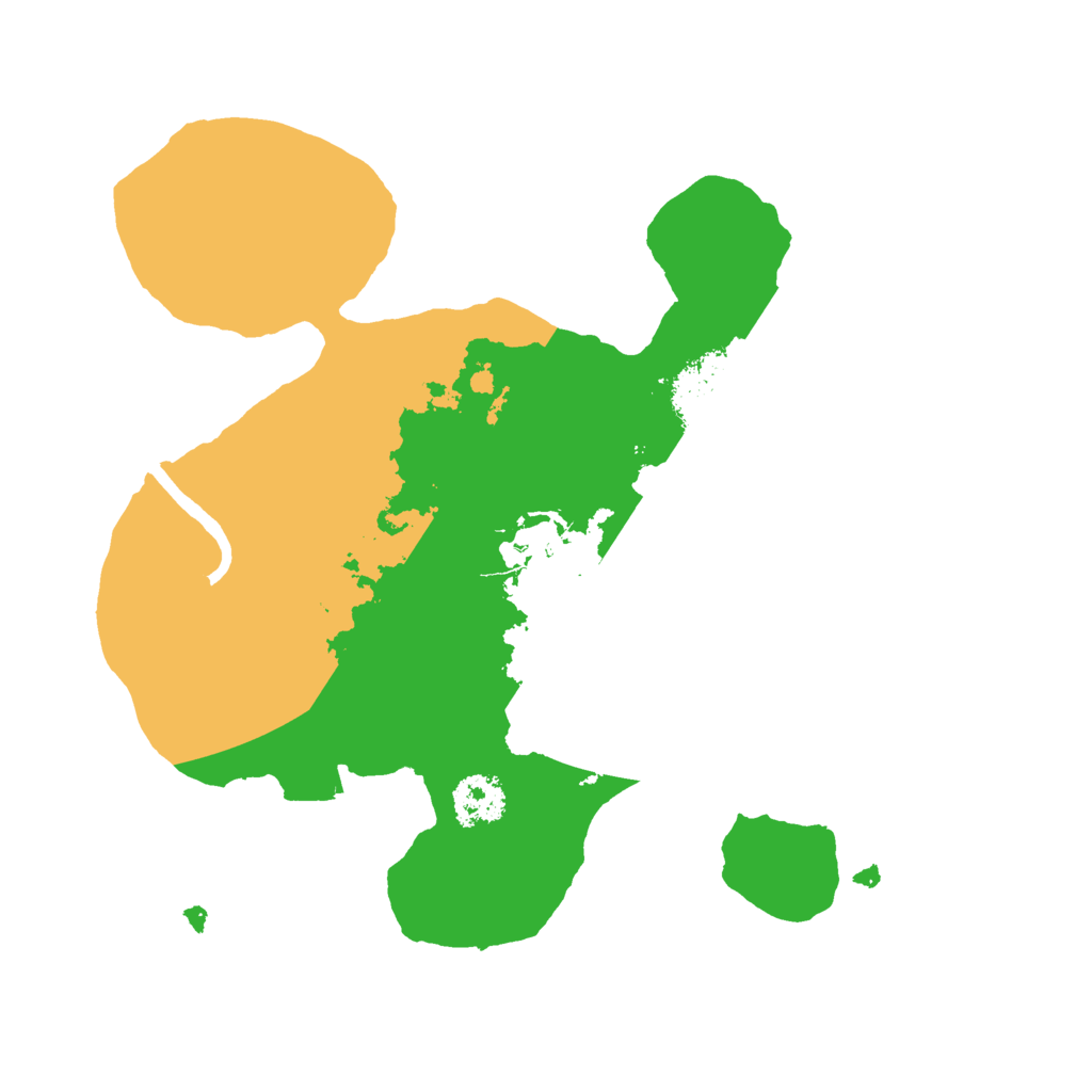 Biome Rust Map: Procedural Map, Size: 2150, Seed: 1210200