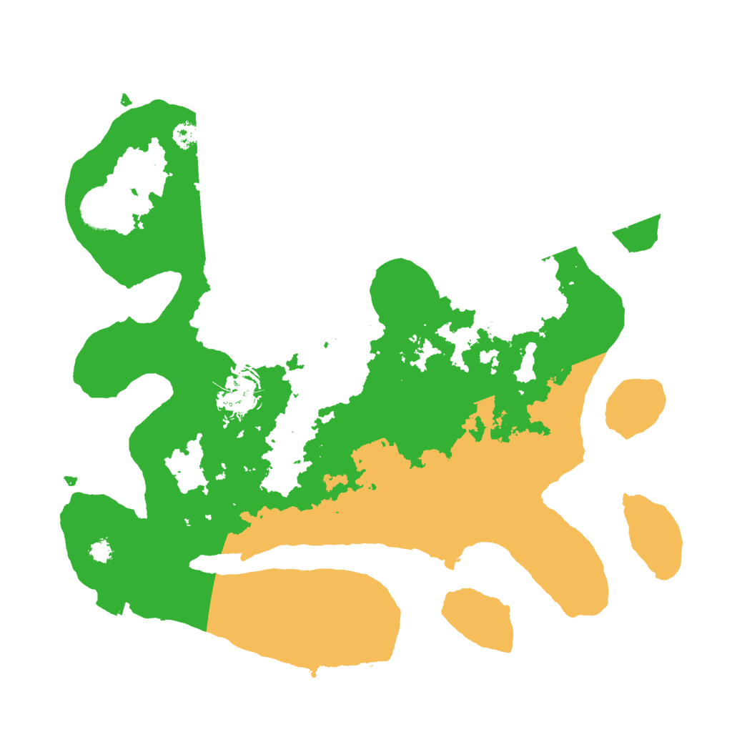 Biome Rust Map: Procedural Map, Size: 3000, Seed: 1145269090