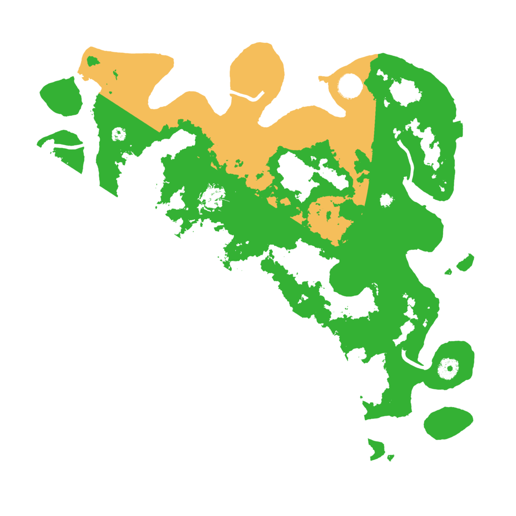 Biome Rust Map: Procedural Map, Size: 3700, Seed: 1825418