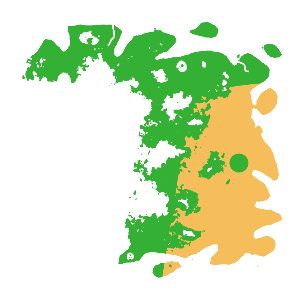 Biome Rust Map: Procedural Map, Size: 4250, Seed: 414646665