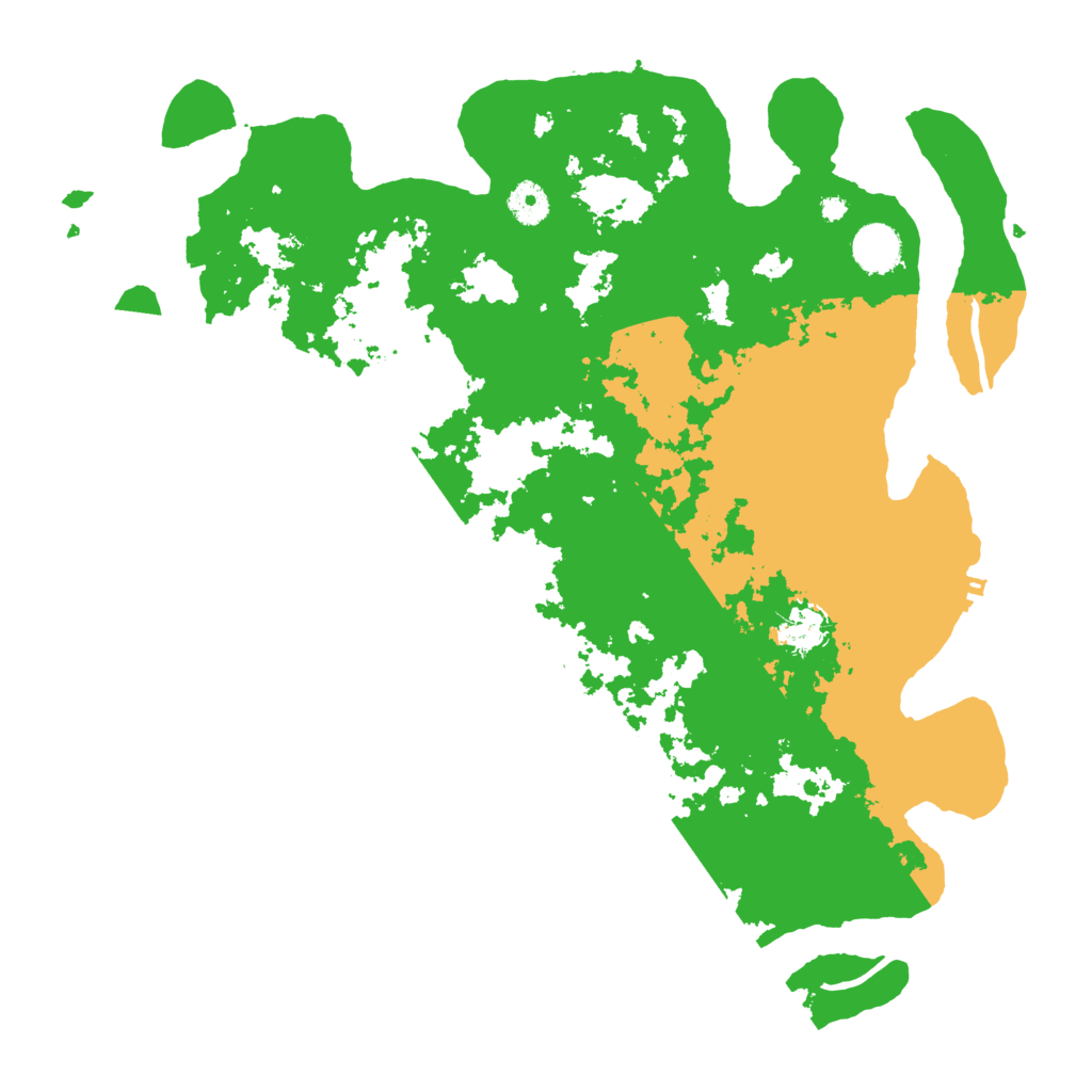 Biome Rust Map: Procedural Map, Size: 4000, Seed: 311630494