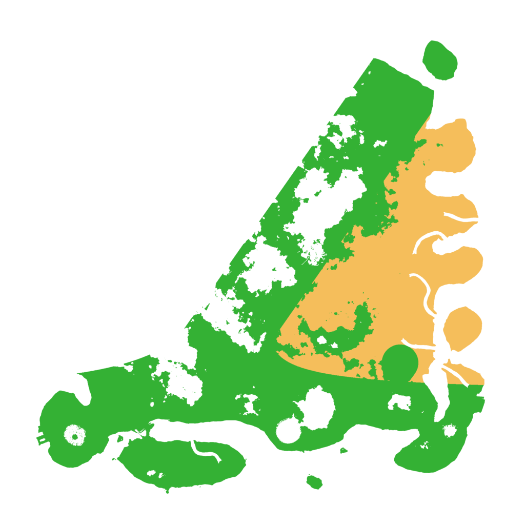 Biome Rust Map: Procedural Map, Size: 3800, Seed: 668372
