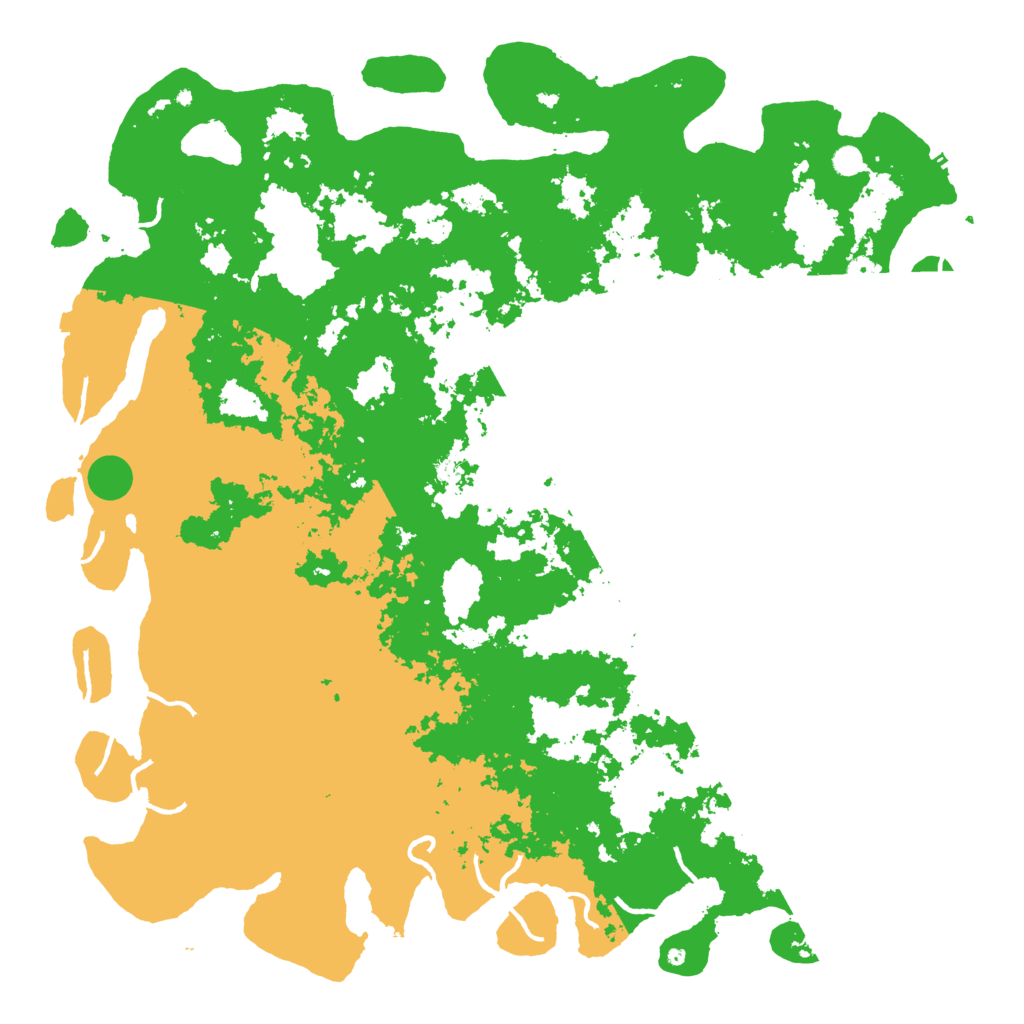 Biome Rust Map: Procedural Map, Size: 6000, Seed: 751254