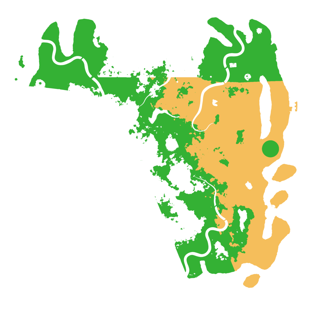 Biome Rust Map: Procedural Map, Size: 4800, Seed: 1806775942