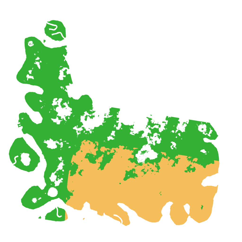 Biome Rust Map: Procedural Map, Size: 4500, Seed: 1486070412