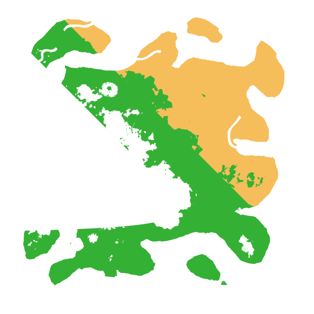 Biome Rust Map: Procedural Map, Size: 3000, Seed: 18794