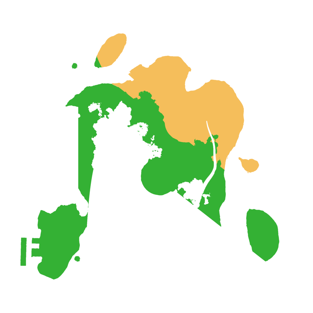 Biome Rust Map: Procedural Map, Size: 2250, Seed: 1710773976