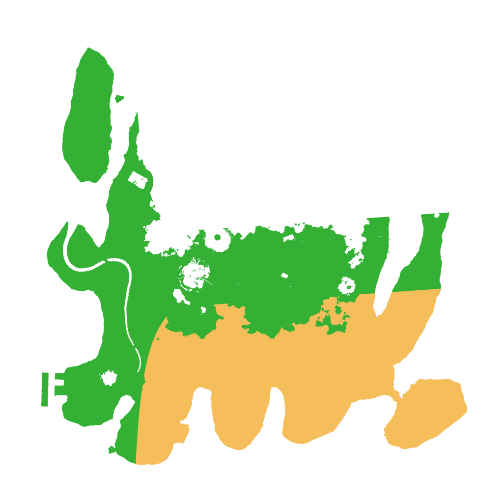 Biome Rust Map: Procedural Map, Size: 3000, Seed: 972940570