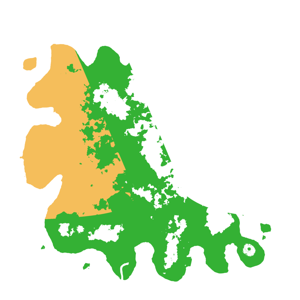 Biome Rust Map: Procedural Map, Size: 3700, Seed: 1928758068