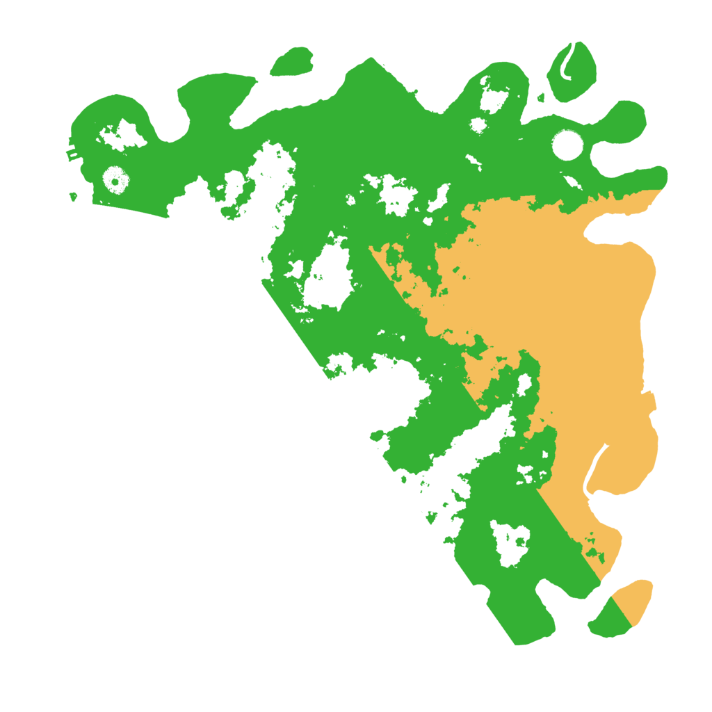 Biome Rust Map: Procedural Map, Size: 4100, Seed: 83058477