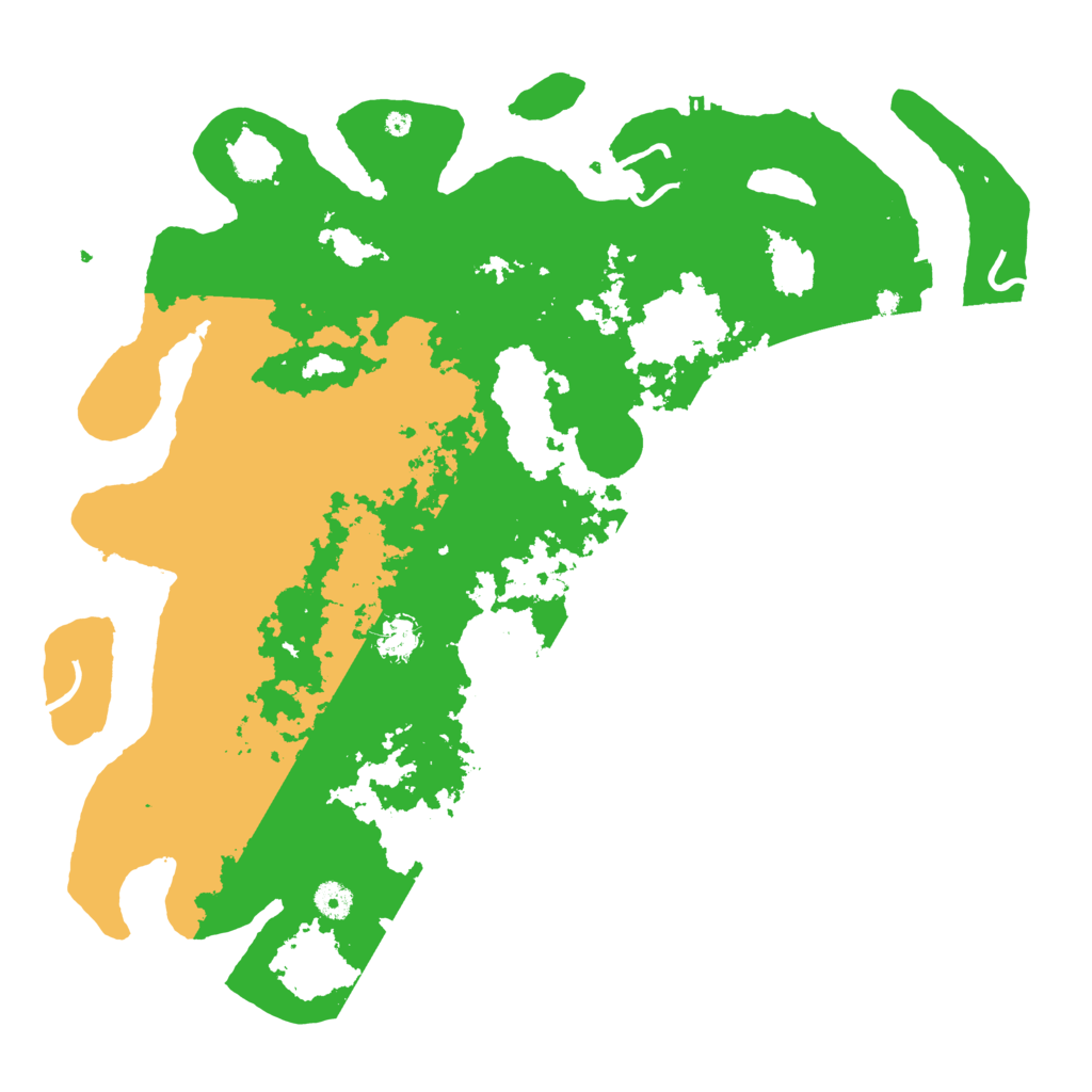 Biome Rust Map: Procedural Map, Size: 4400, Seed: 211191256