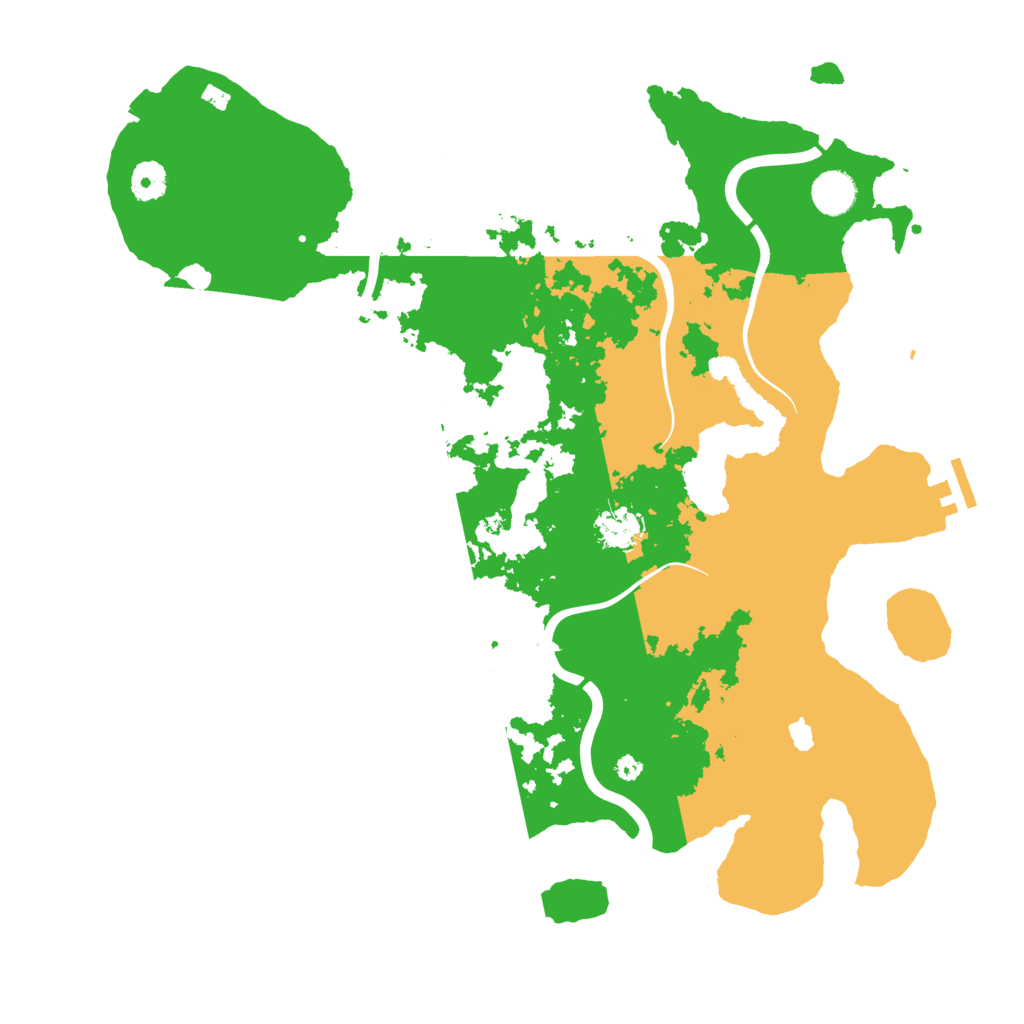 Biome Rust Map: Procedural Map, Size: 4050, Seed: 260123470