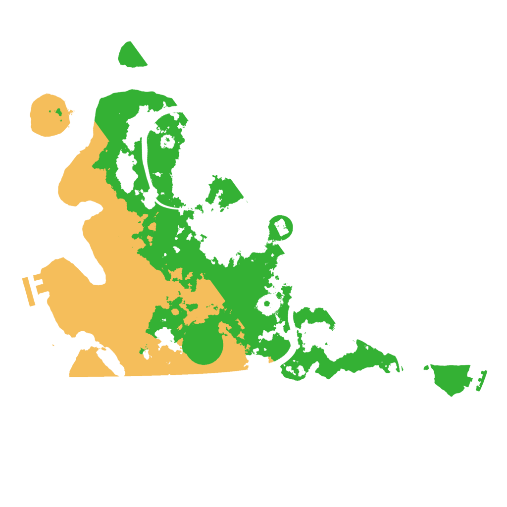 Biome Rust Map: Procedural Map, Size: 3500, Seed: 328300509