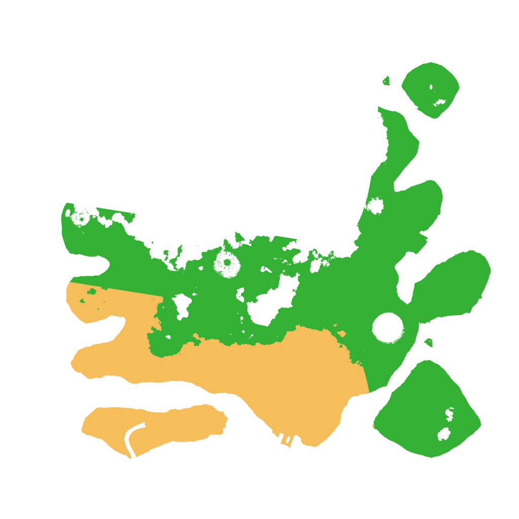 Biome Rust Map: Procedural Map, Size: 3000, Seed: 2142093829