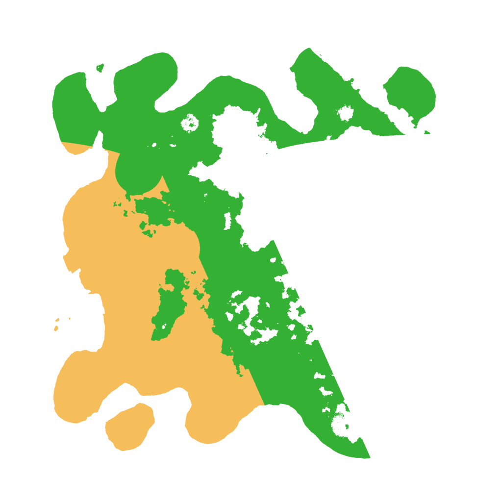 Biome Rust Map: Procedural Map, Size: 3000, Seed: 2105934