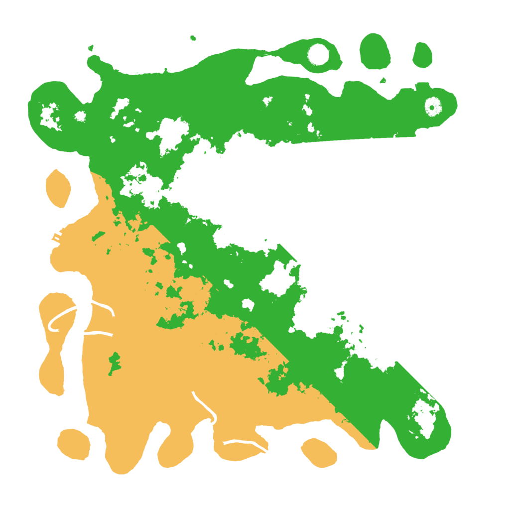 Biome Rust Map: Procedural Map, Size: 4250, Seed: 841621