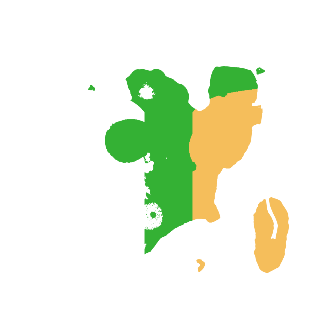 Biome Rust Map: Procedural Map, Size: 2000, Seed: 802529992