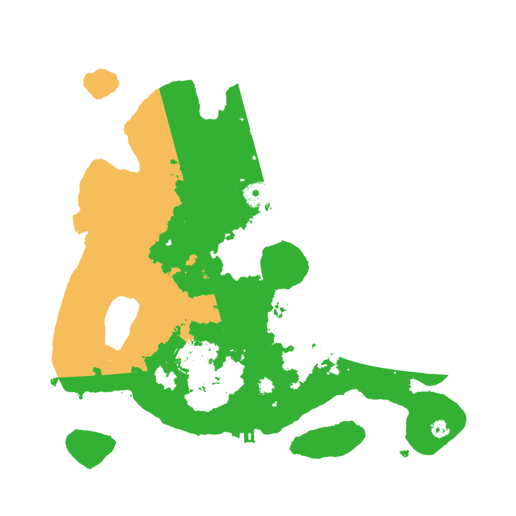 Biome Rust Map: Procedural Map, Size: 3000, Seed: 61907630