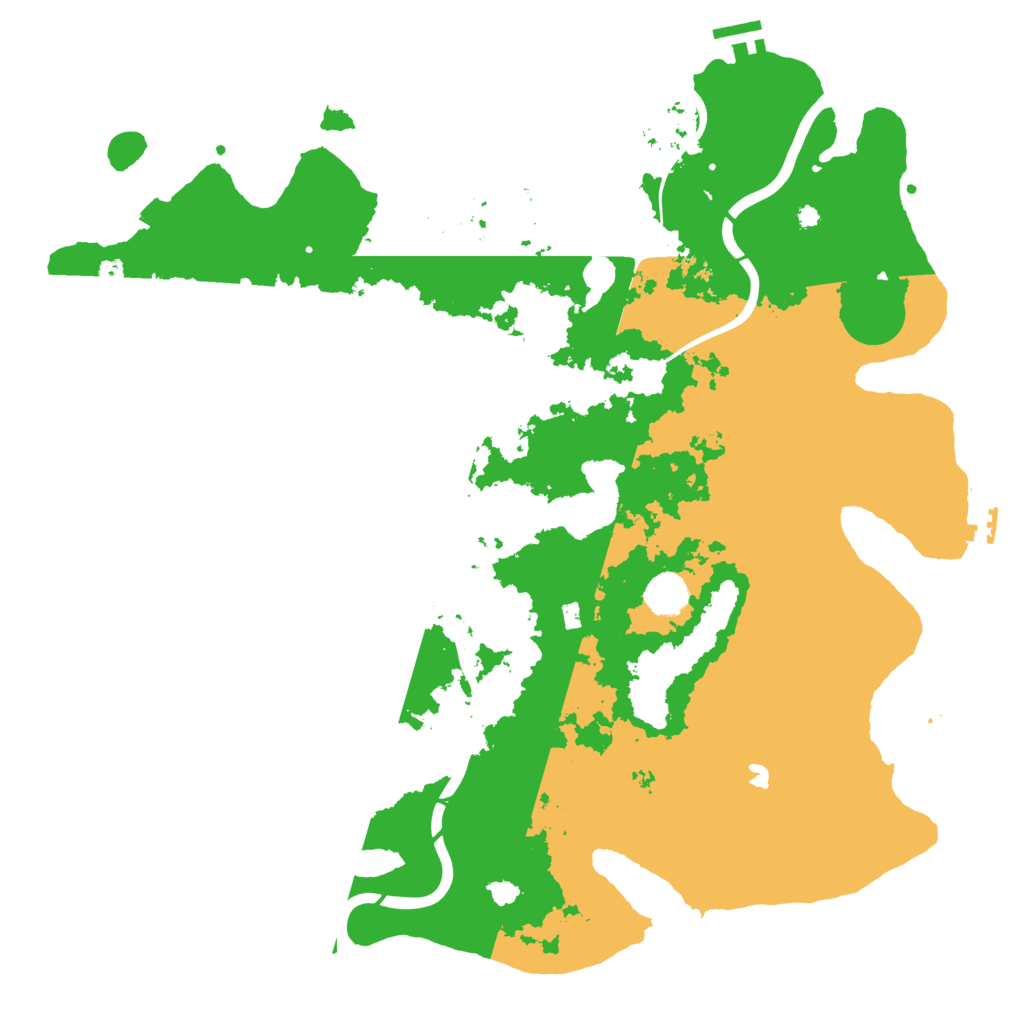 Biome Rust Map: Procedural Map, Size: 4250, Seed: 1484209229