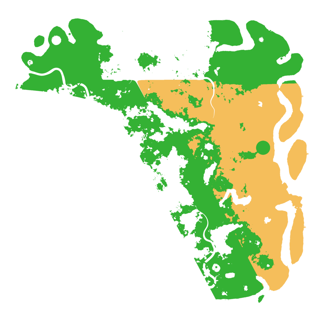 Biome Rust Map: Procedural Map, Size: 5999, Seed: 20021