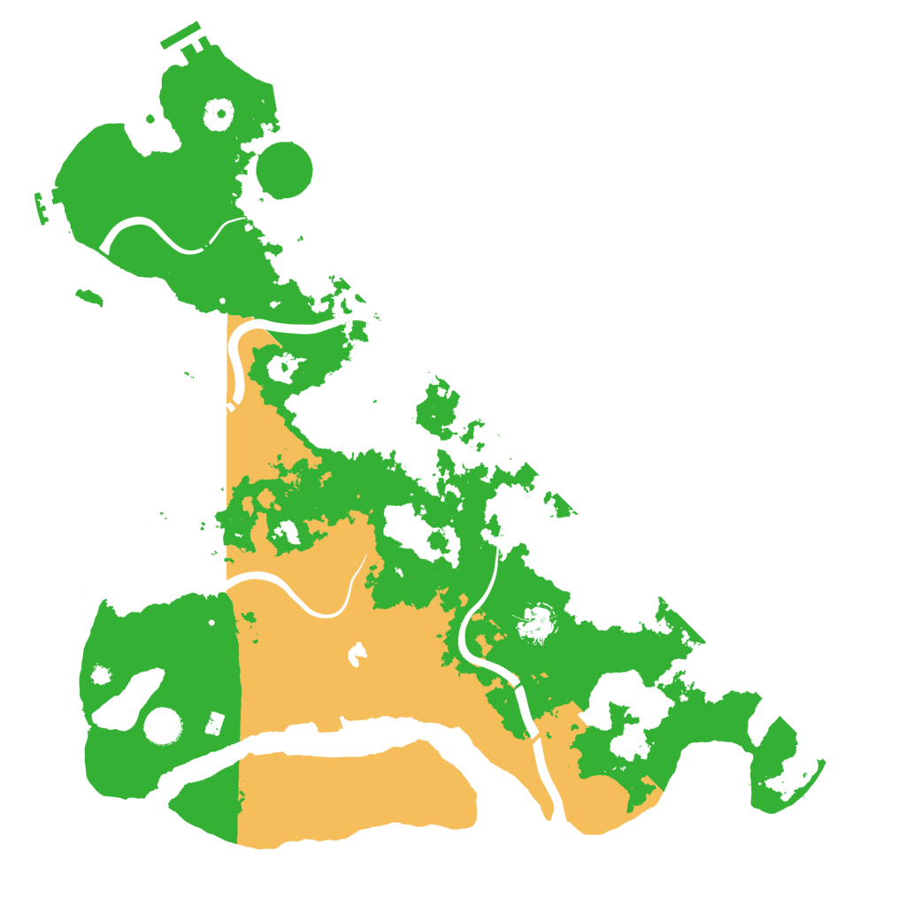 Biome Rust Map: Procedural Map, Size: 4250, Seed: 1300