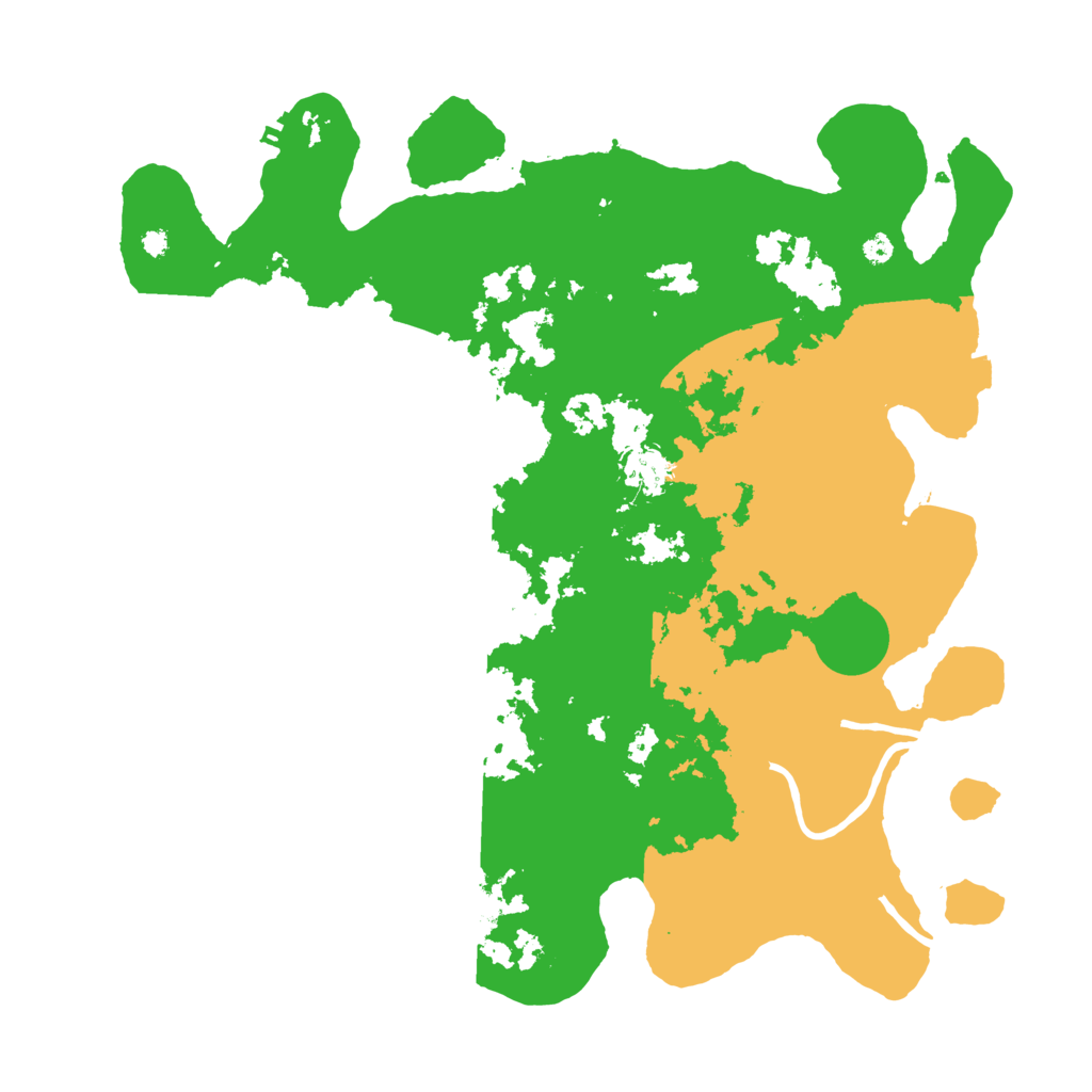 Biome Rust Map: Procedural Map, Size: 3850, Seed: 314981185