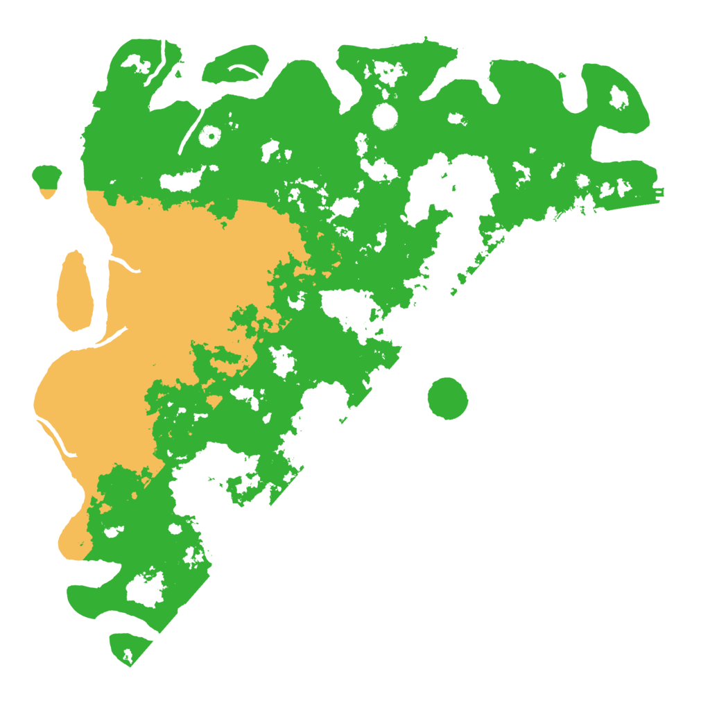 Biome Rust Map: Procedural Map, Size: 5000, Seed: 17653