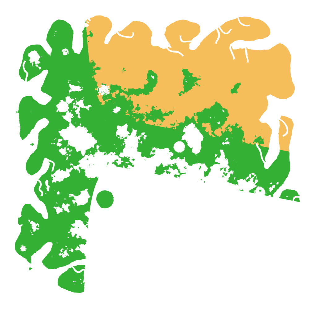 Biome Rust Map: Procedural Map, Size: 5000, Seed: 255872867