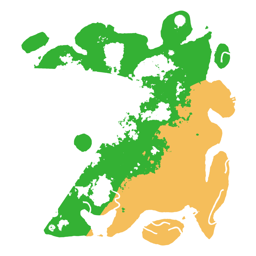 Biome Rust Map: Procedural Map, Size: 4050, Seed: 310058115