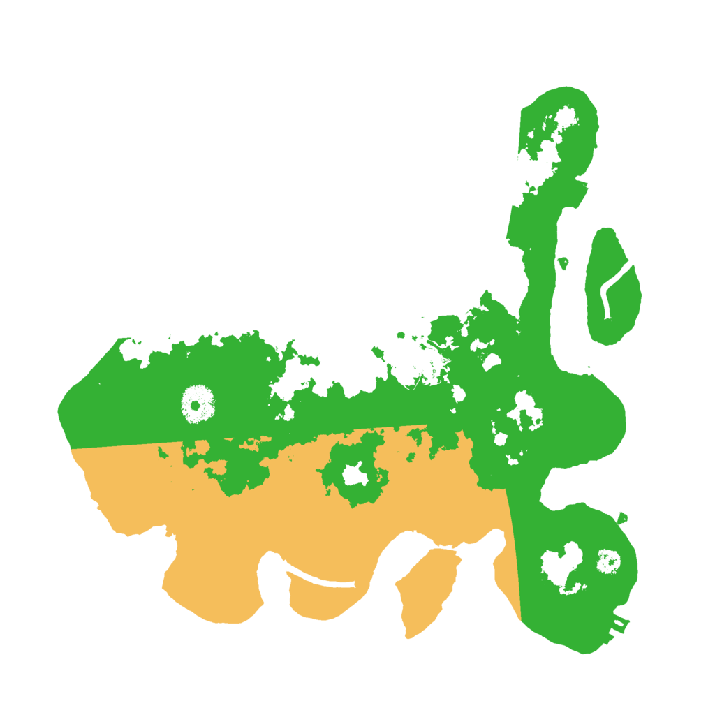 Biome Rust Map: Procedural Map, Size: 3000, Seed: 1079876346