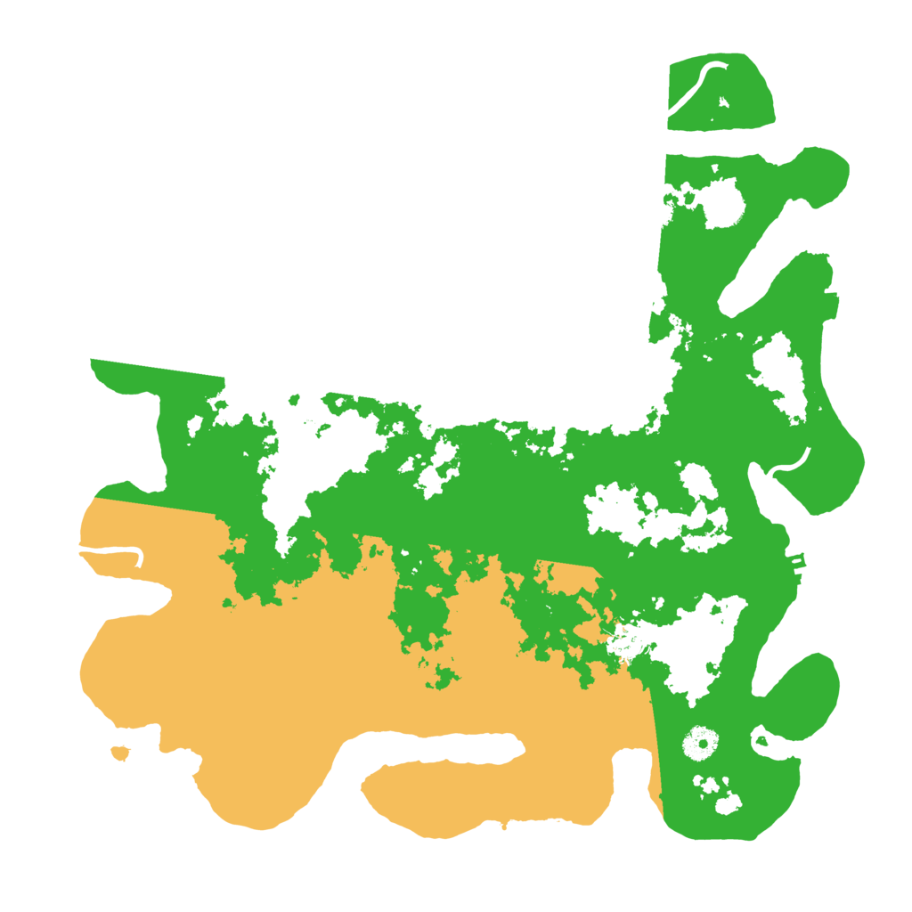 Biome Rust Map: Procedural Map, Size: 4000, Seed: 90248809