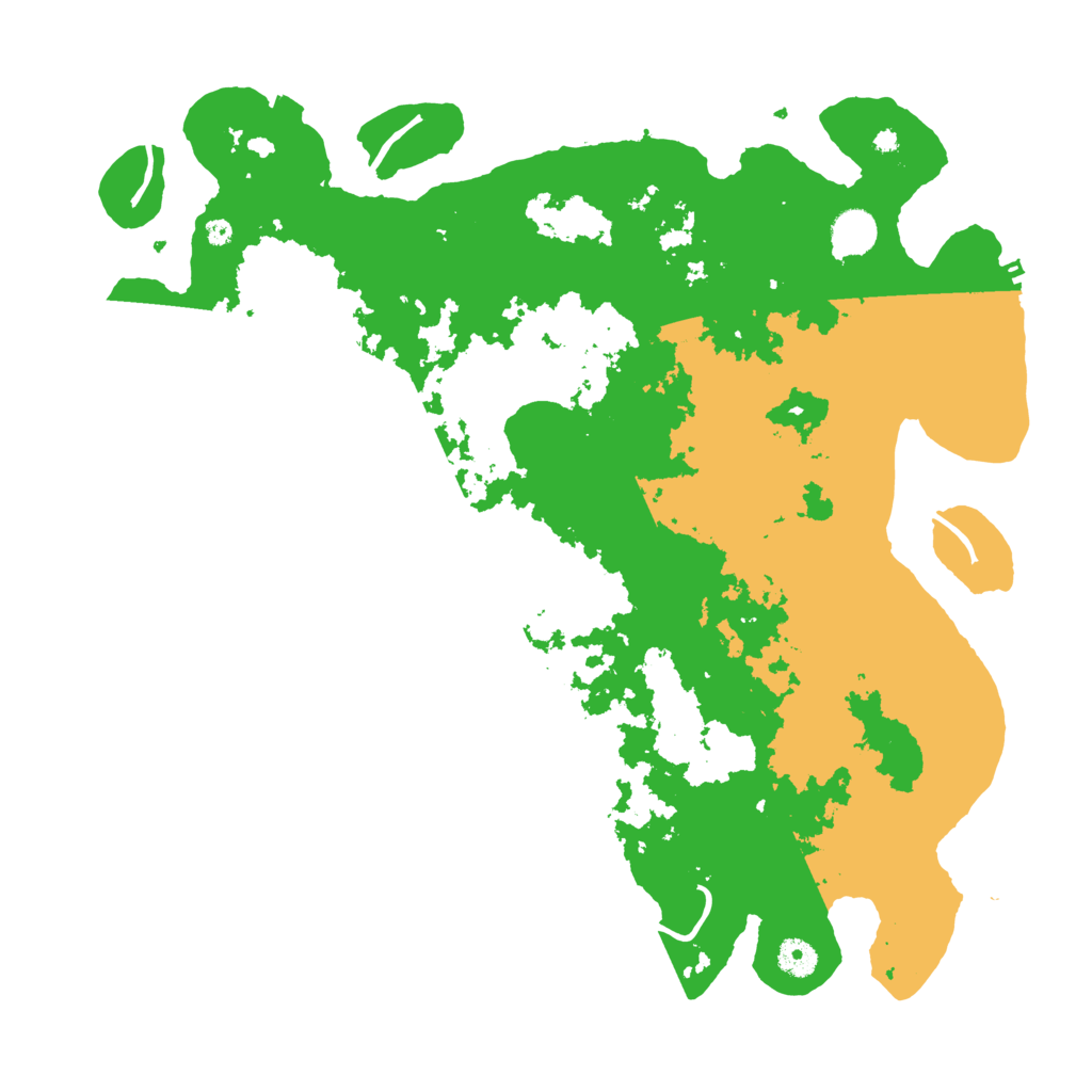 Biome Rust Map: Procedural Map, Size: 4250, Seed: 730235518