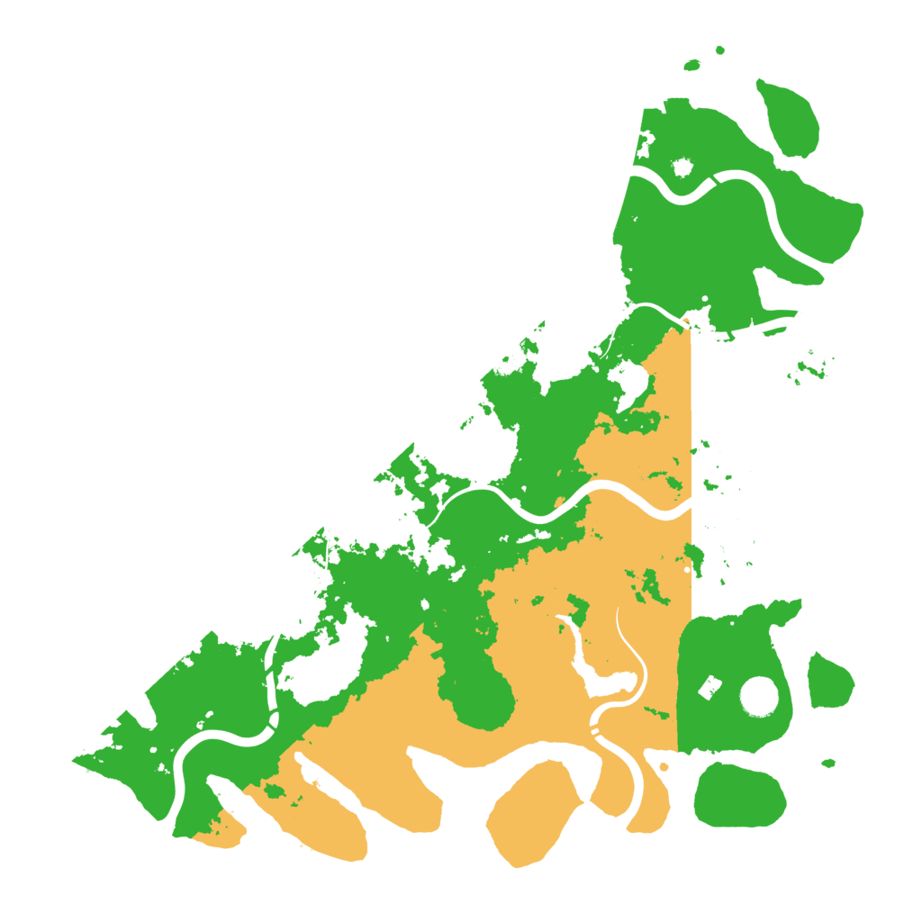 Biome Rust Map: Procedural Map, Size: 4250, Seed: 1303353877