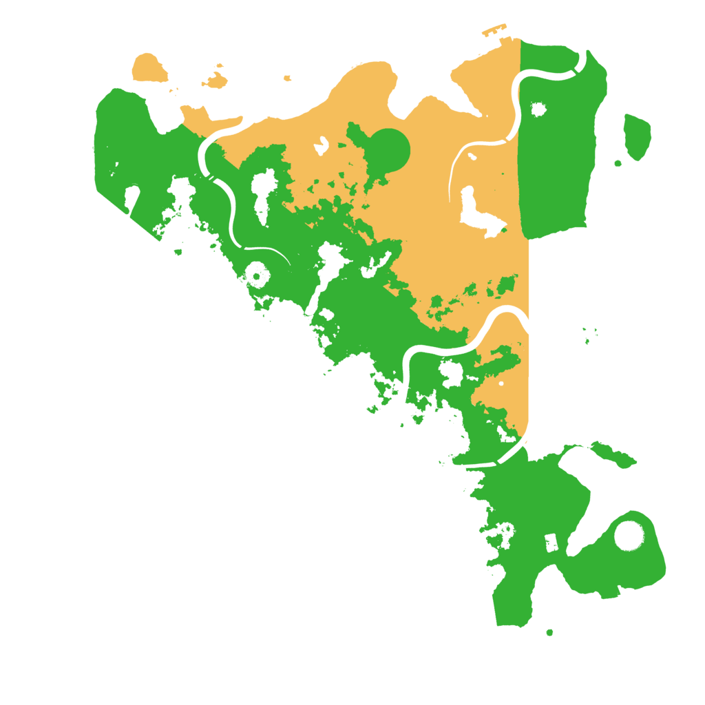 Biome Rust Map: Procedural Map, Size: 4250, Seed: 157316830