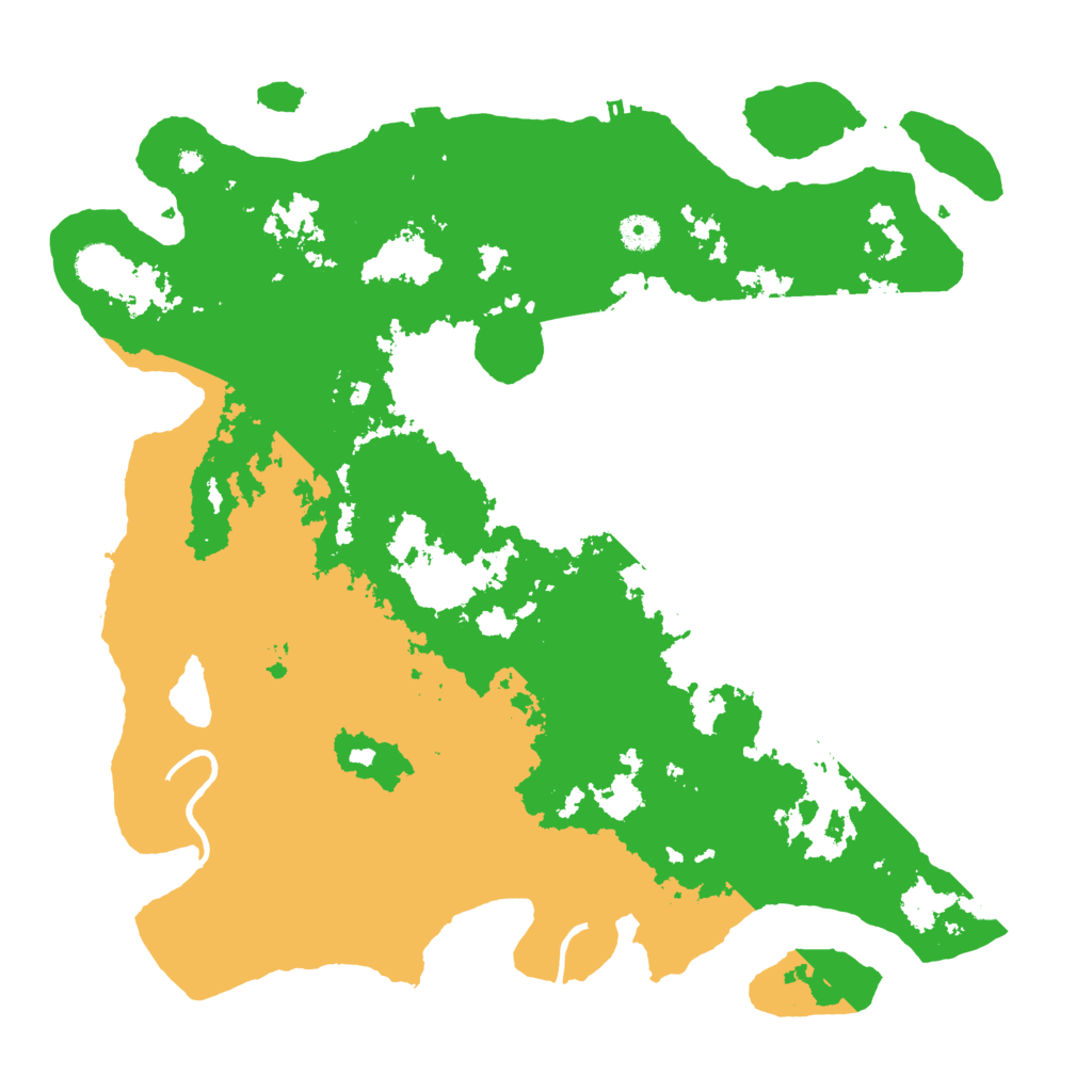 Biome Rust Map: Procedural Map, Size: 4250, Seed: 3342