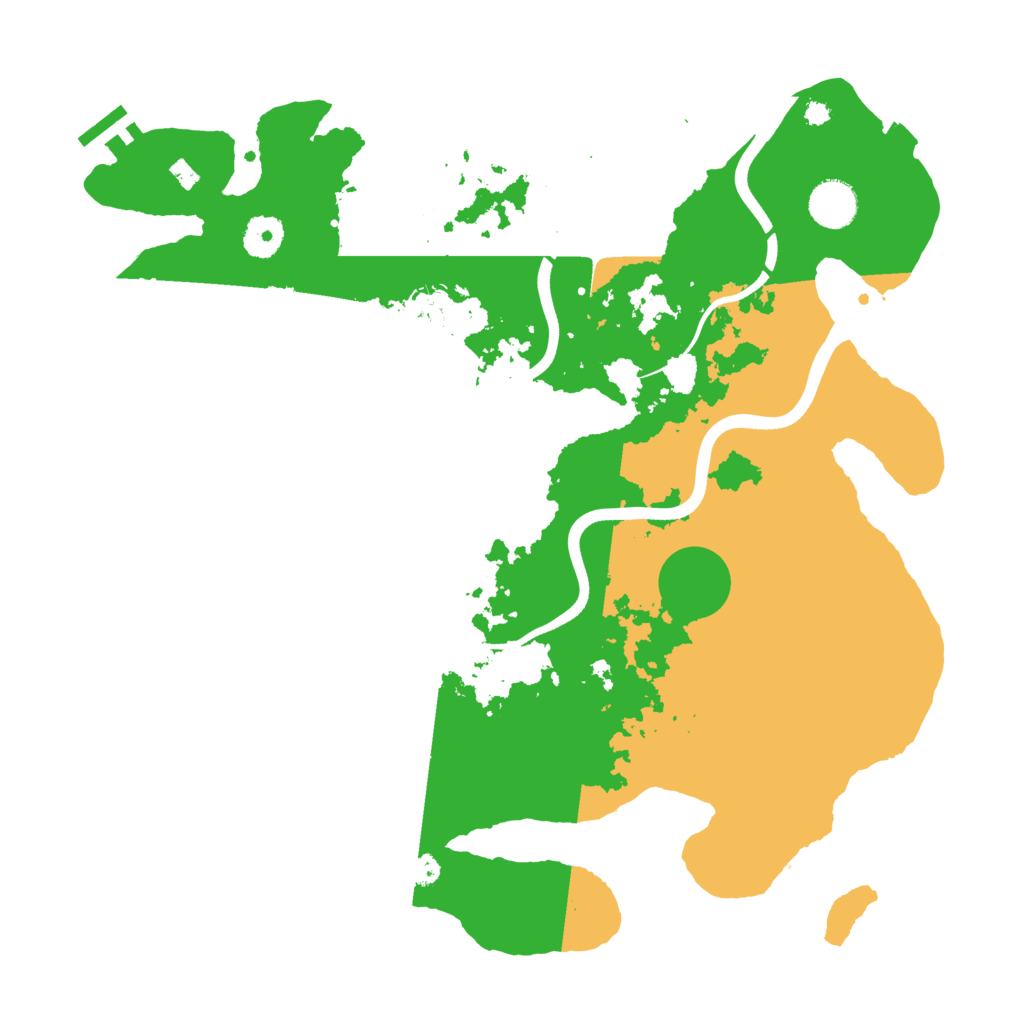 Biome Rust Map: Procedural Map, Size: 3750, Seed: 782889