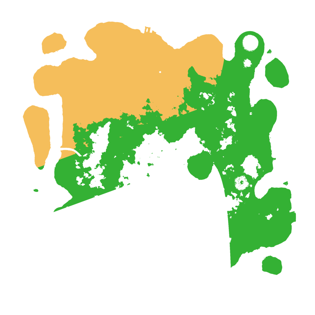 Biome Rust Map: Procedural Map, Size: 3500, Seed: 1976892820