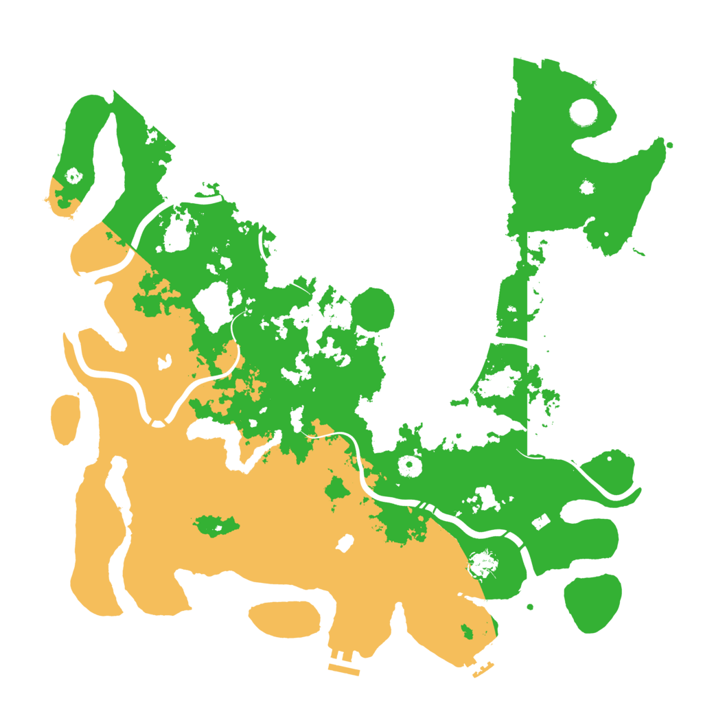 Biome Rust Map: Procedural Map, Size: 4500, Seed: 455980941