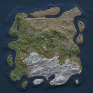 Thumbnail Rust Map: Procedural Map, Size: 3750, Seed: 87782562, 18 Monuments