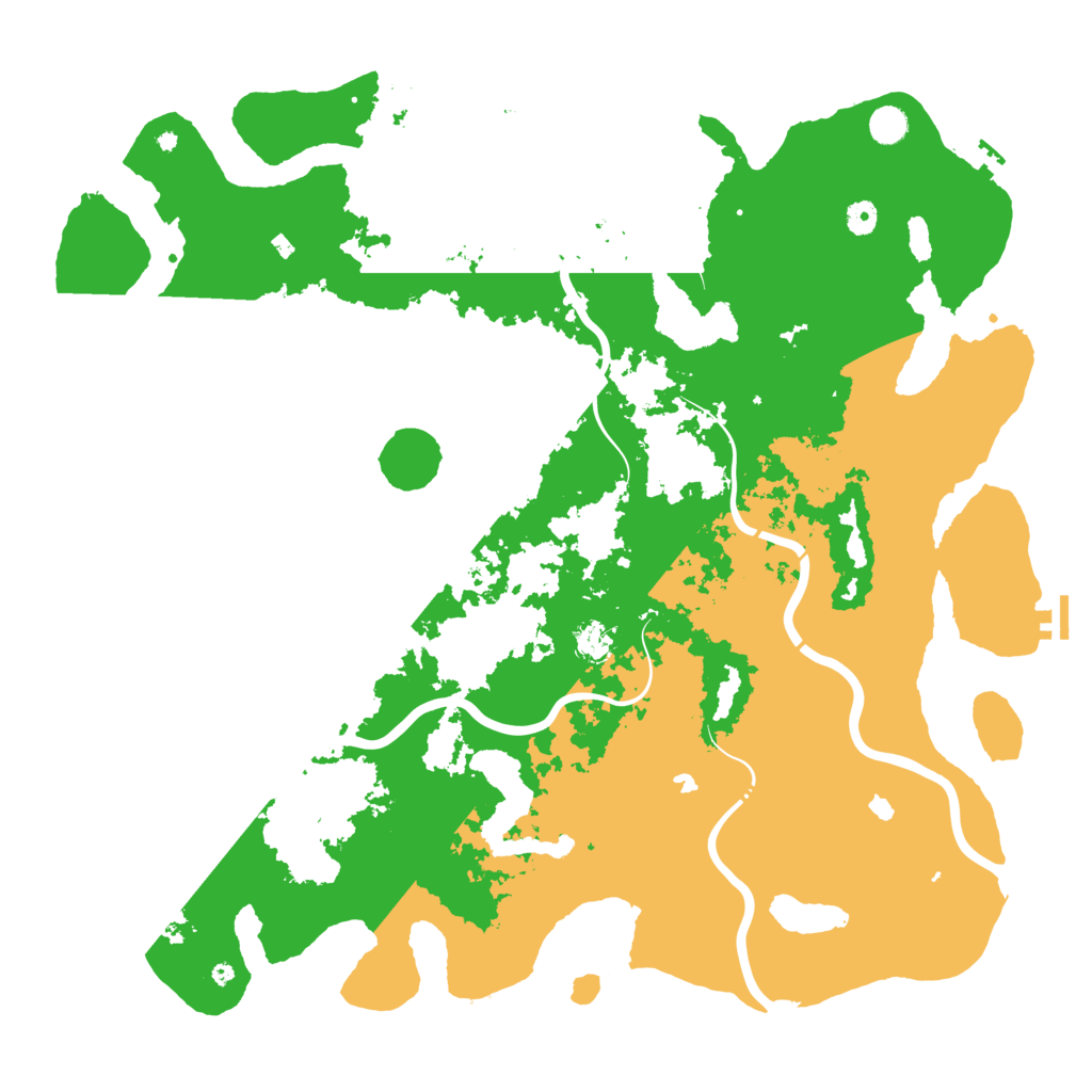 Biome Rust Map: Procedural Map, Size: 5000, Seed: 2094509874