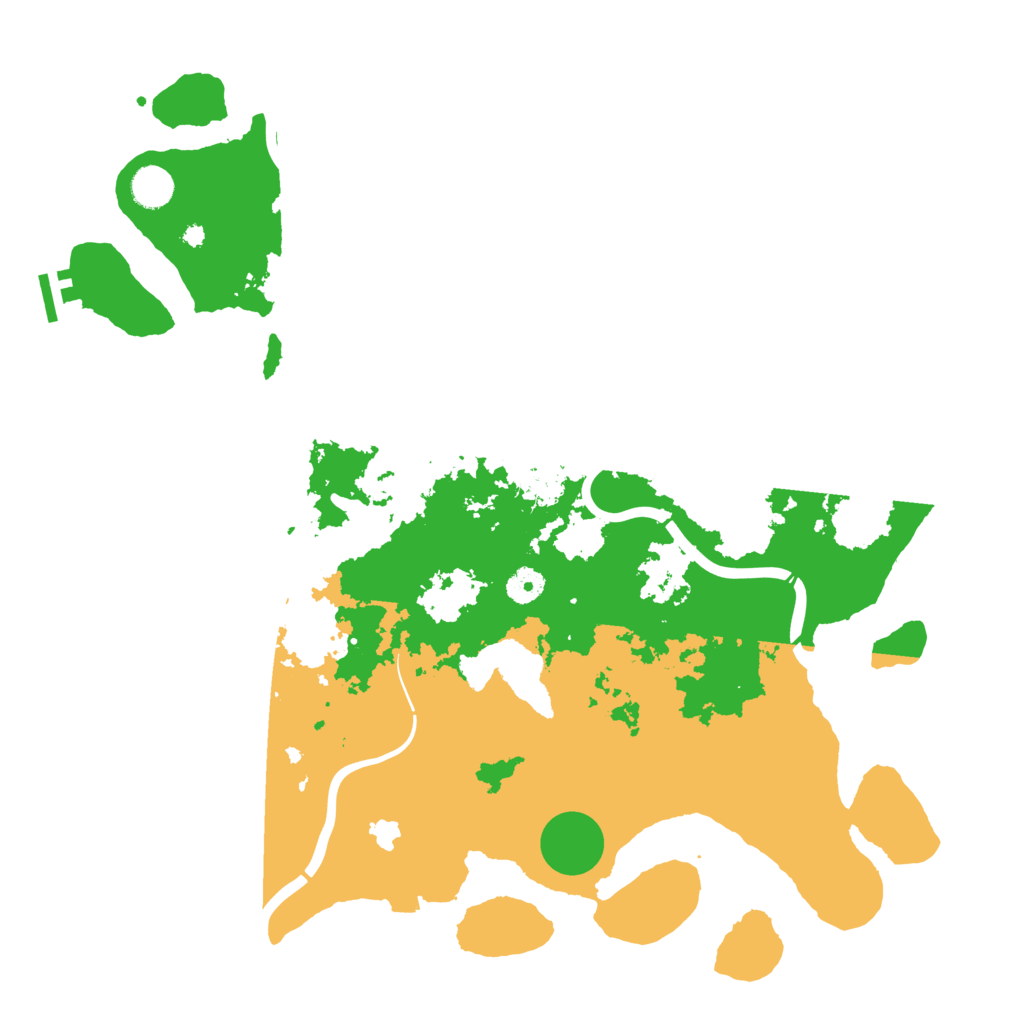 Biome Rust Map: Procedural Map, Size: 4250, Seed: 33756