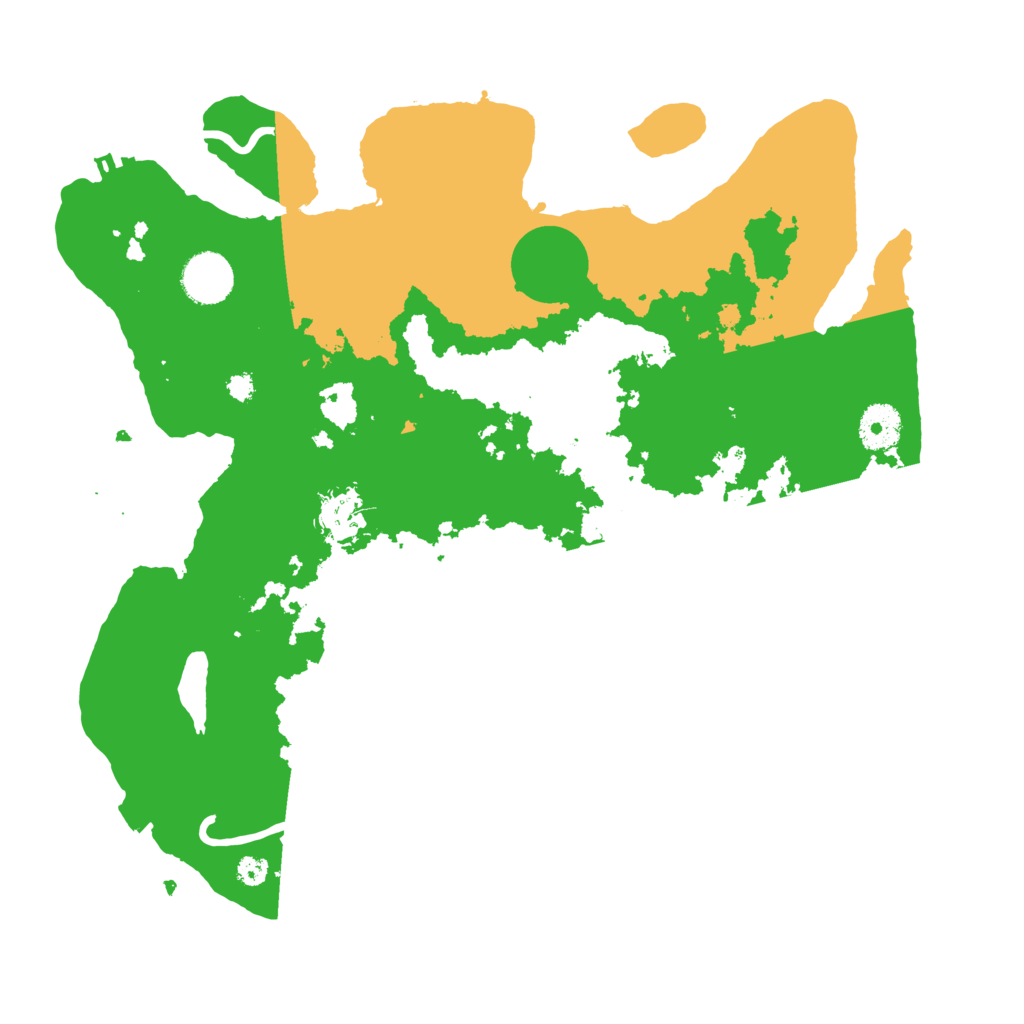 Biome Rust Map: Procedural Map, Size: 3500, Seed: 1194677929