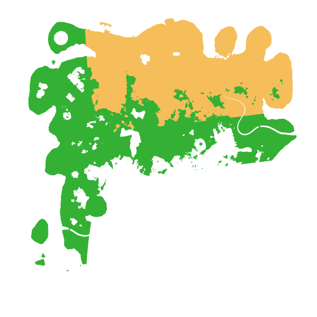 Biome Rust Map: Procedural Map, Size: 4000, Seed: 12212023