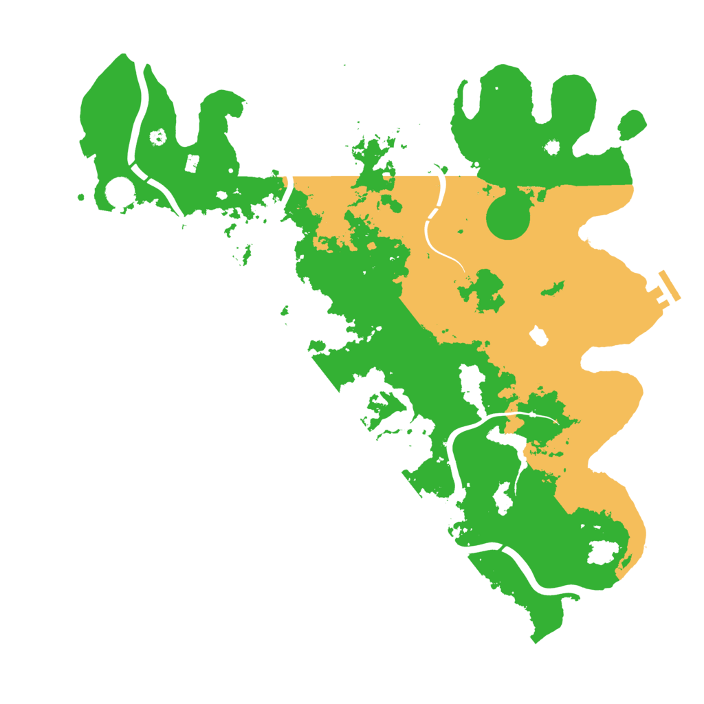 Biome Rust Map: Procedural Map, Size: 4250, Seed: 1239898
